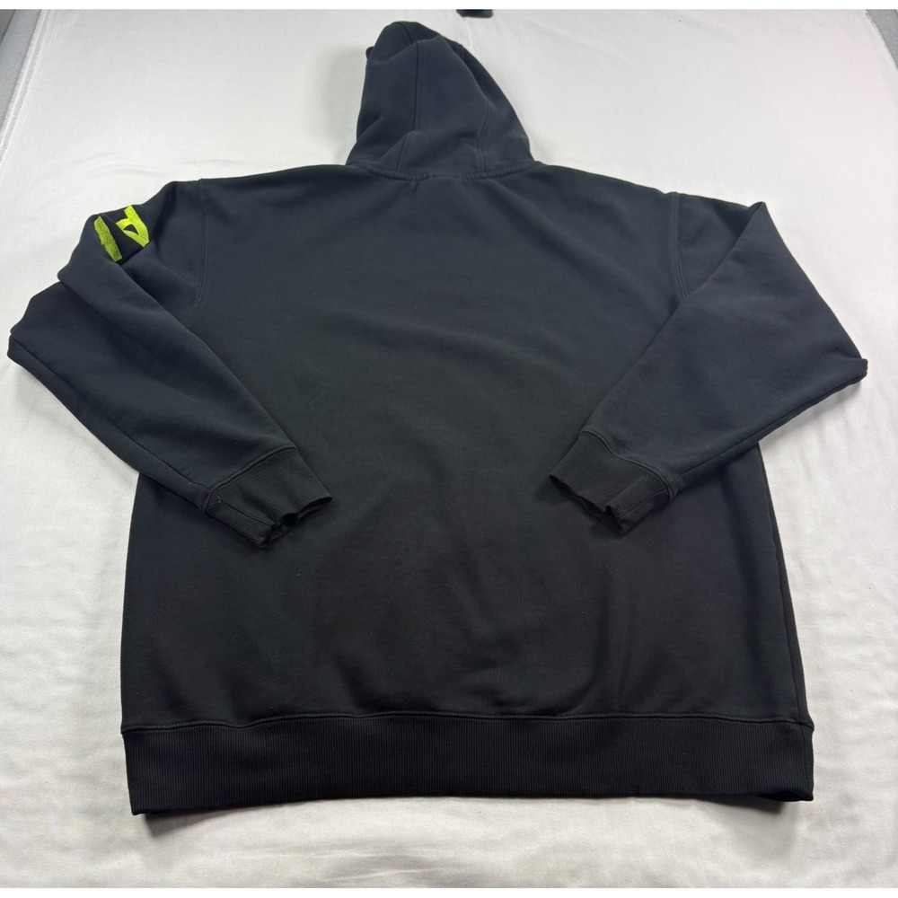 Ariat Rebar Hoodie Mens LT Large Tall Black Spell Out Pullover Workwear Casual - Picture 9 of 10